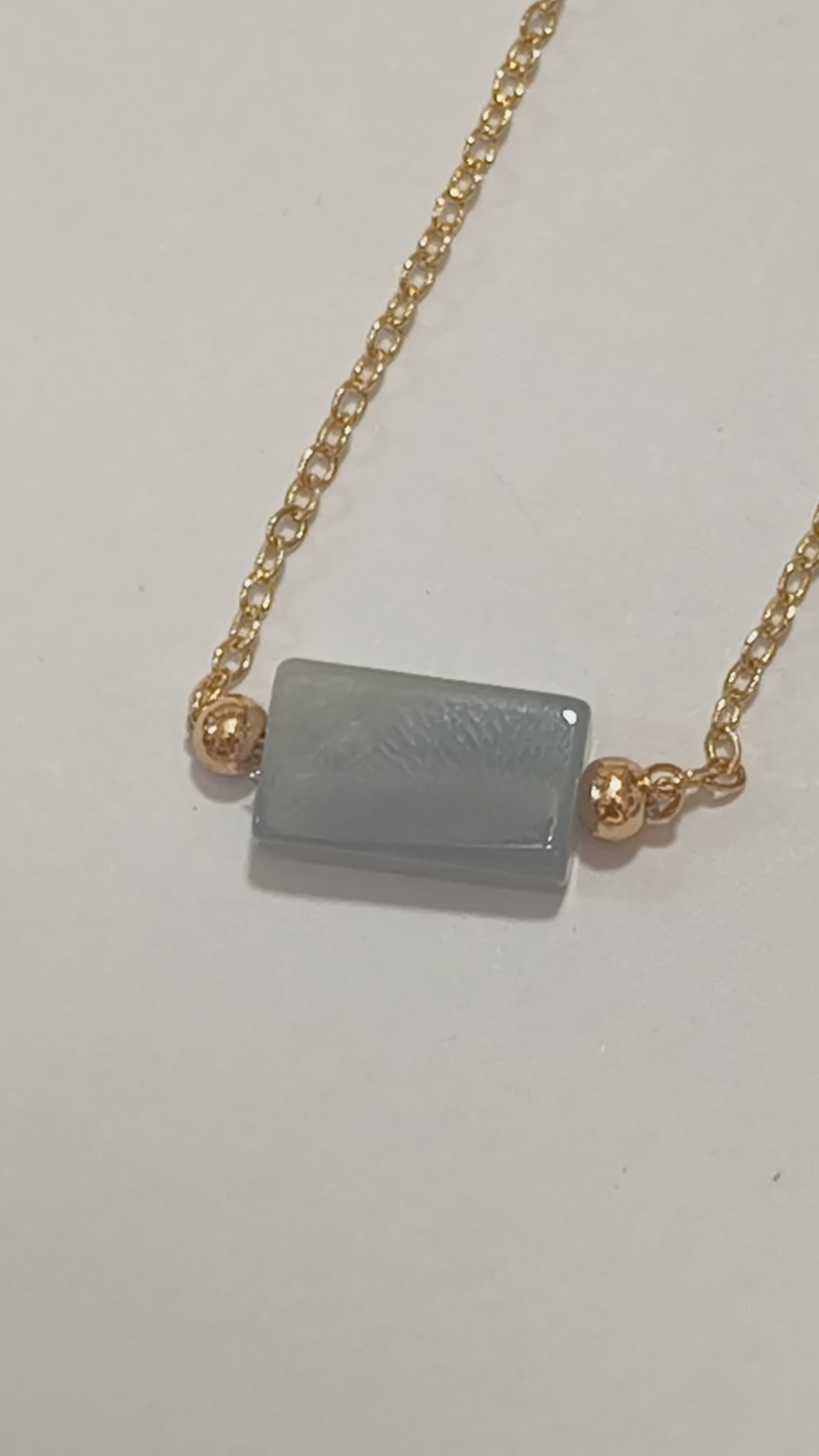 WE minimalist necklace