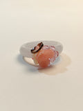 WE minimalist jadeite ring US size 7.5