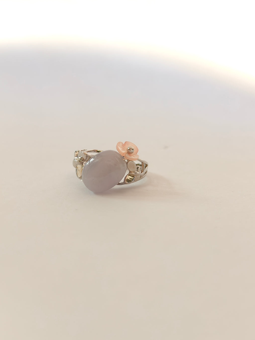 WE Lavender Jadeite  Ring