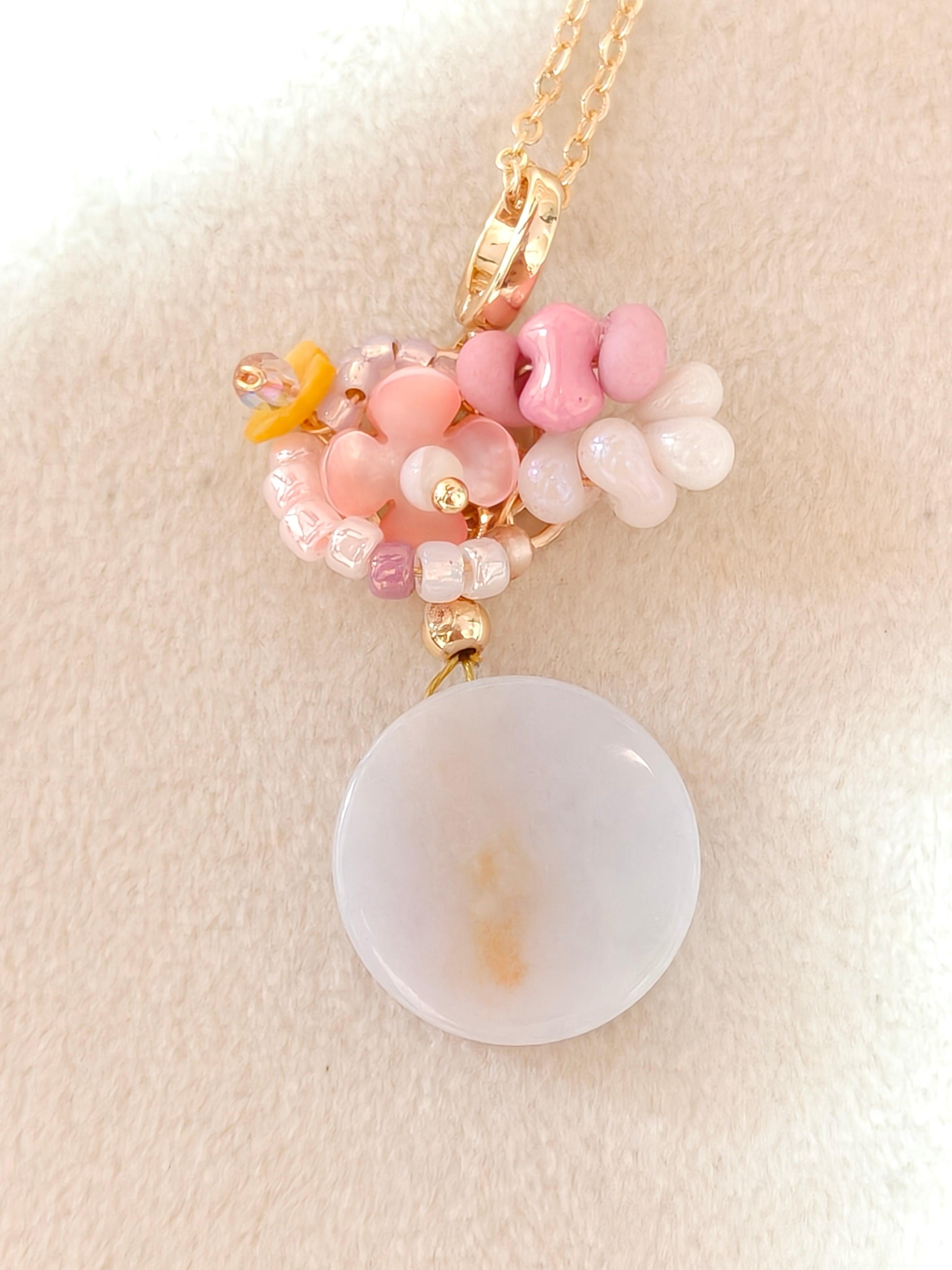 WE minimalist wu shi pai necklace jadeite