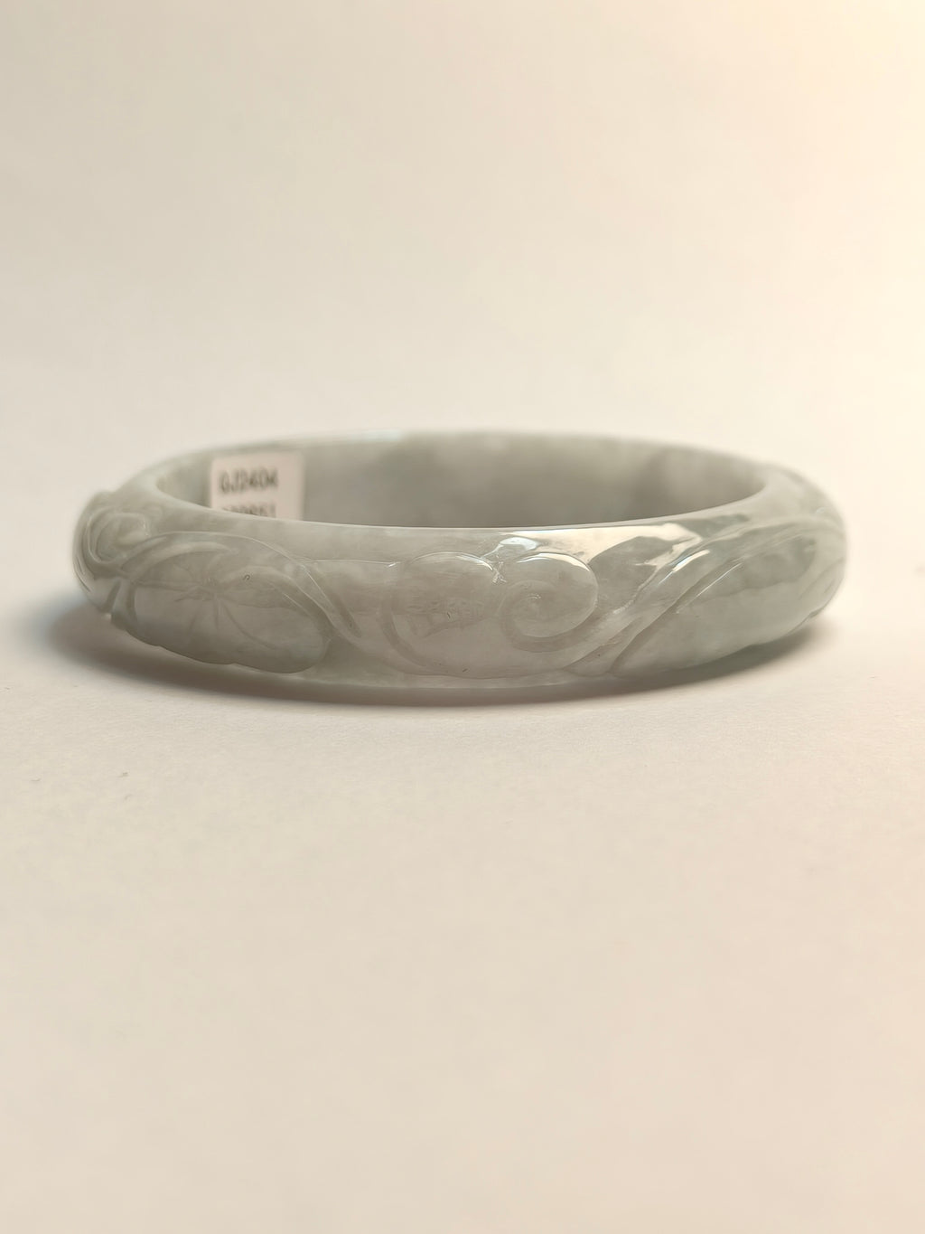 Carved Jade Bangle 54mm