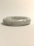 Carved Jade Bangle 54mm