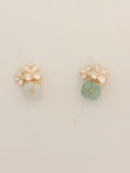 WE Monet jadeite earring
