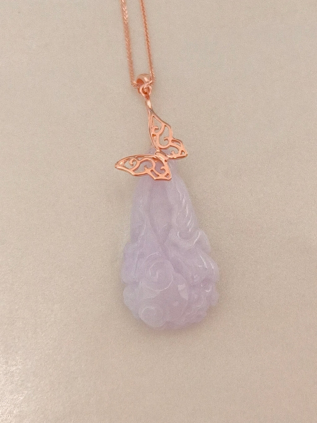 WE Bai Cai lavender jadeite