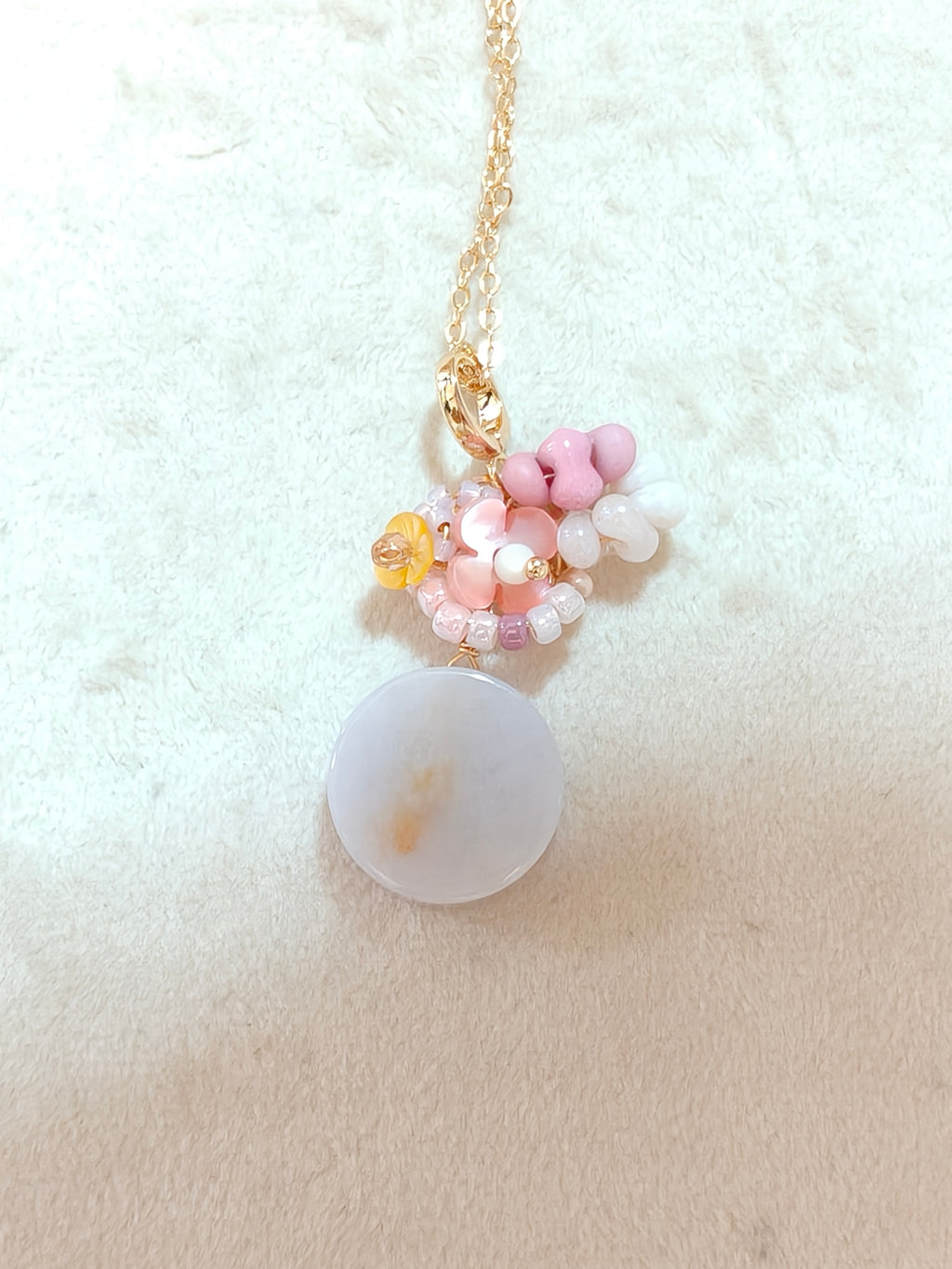 WE minimalist wu shi pai necklace jadeite