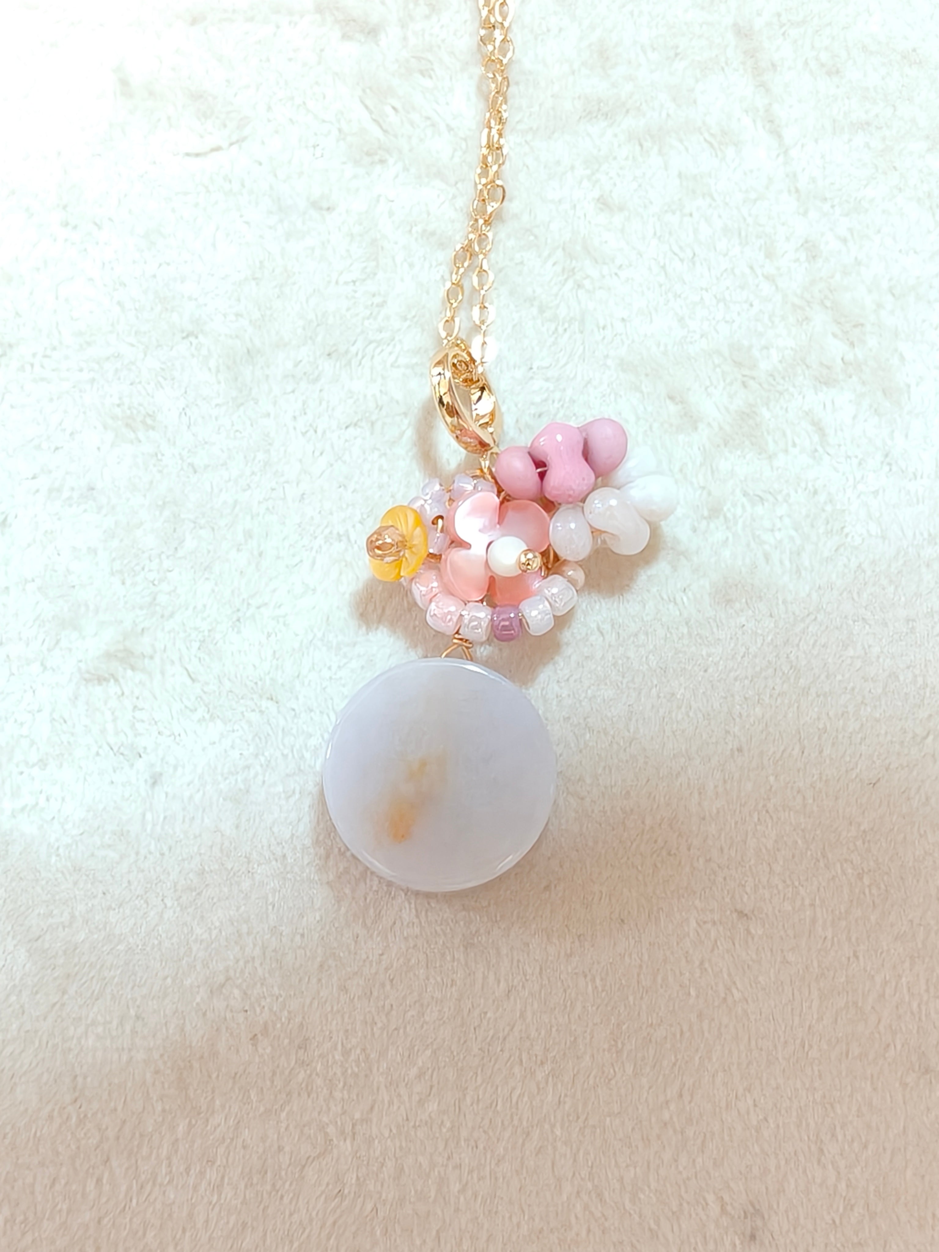 WE minimalist wu shi pai necklace jadeite