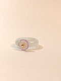 WE minimalist jadeite ring