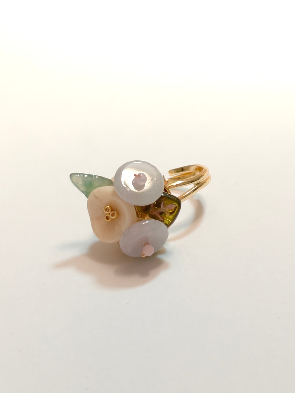 WE Monet ping an kou Ring