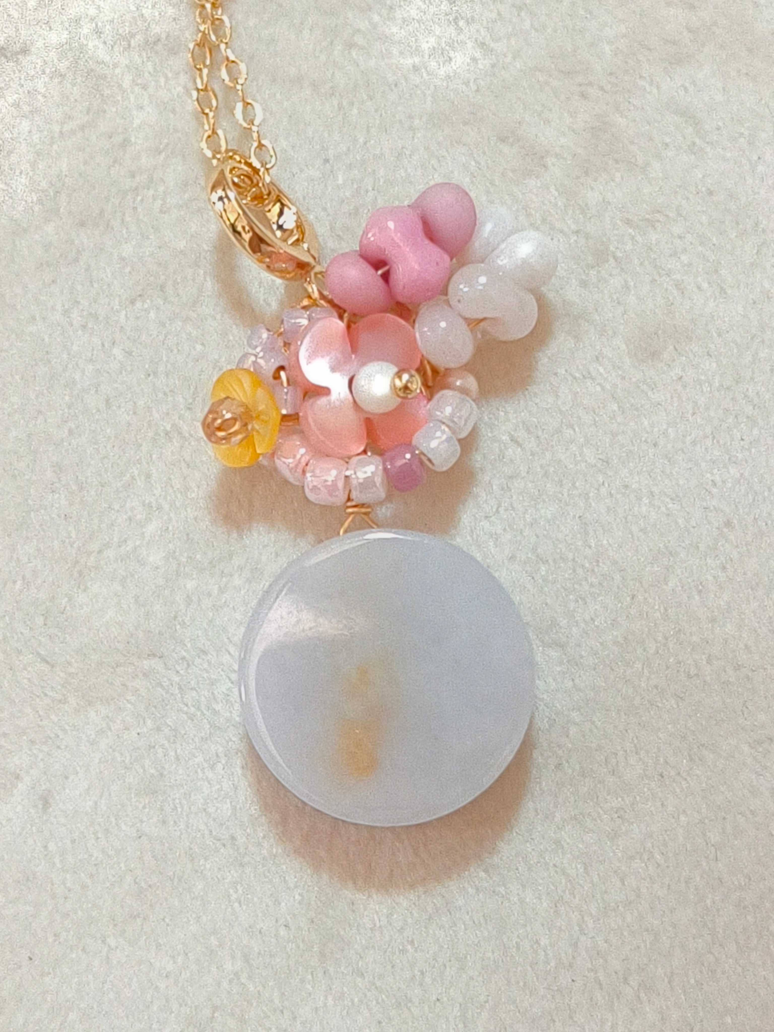 WE minimalist wu shi pai necklace jadeite