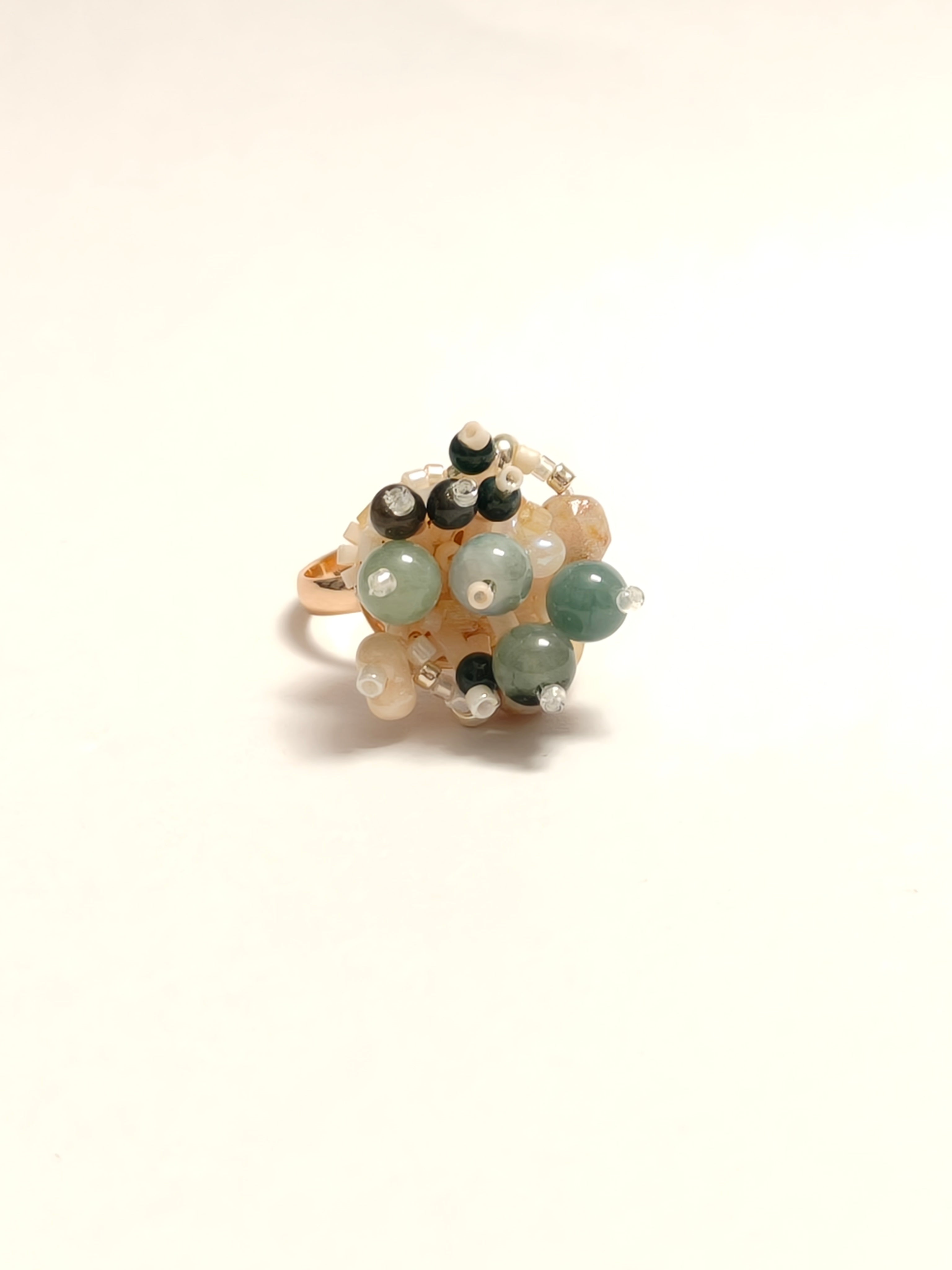 WE fireworks Jadeite  Ring