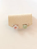 WE Monet jadeite earring