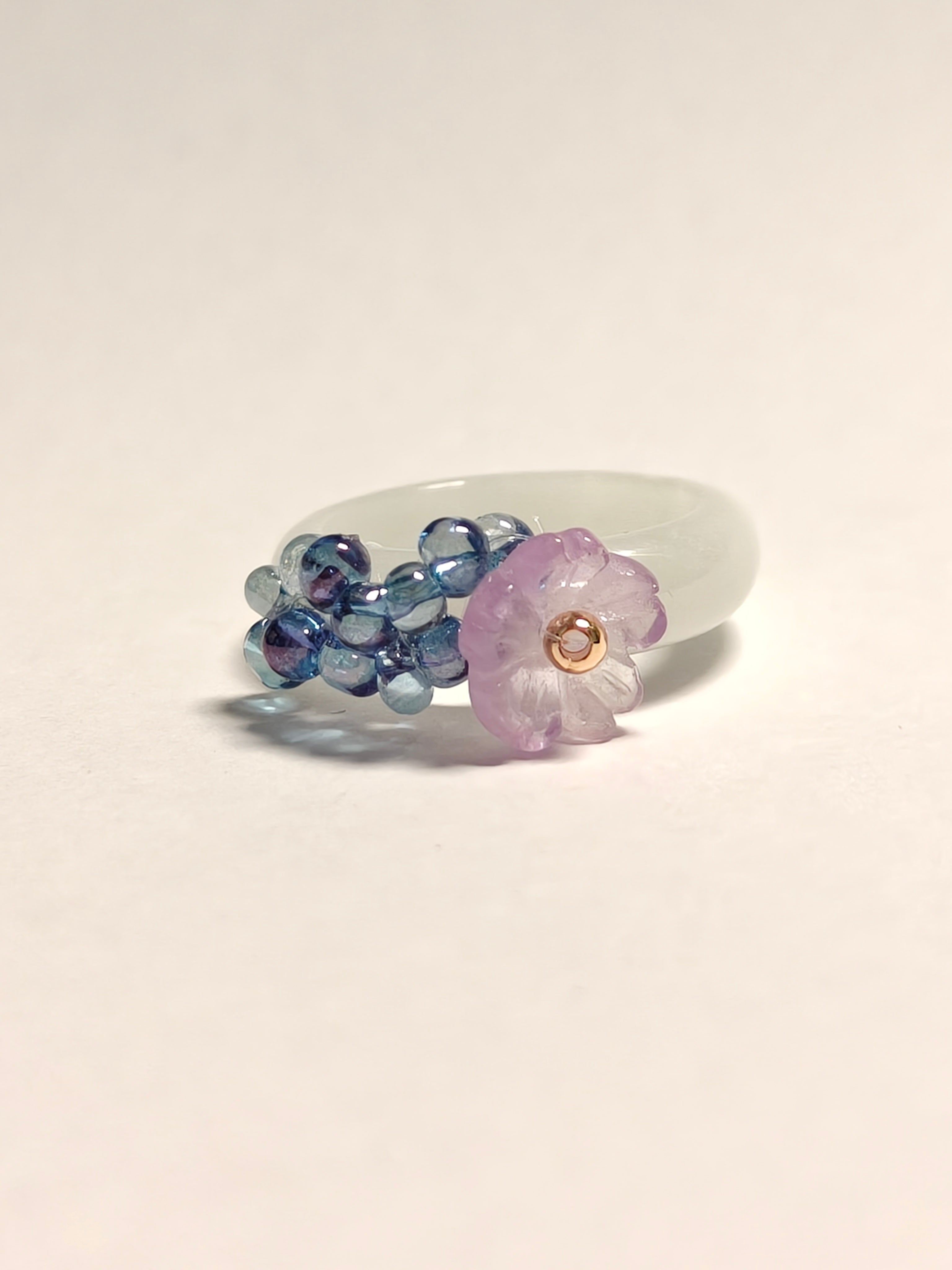 WE Monet Jade ring