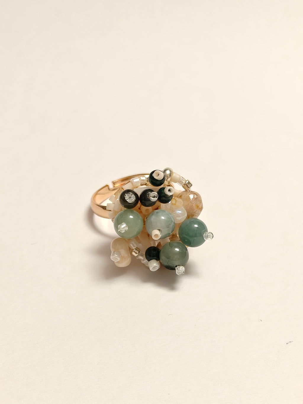 WE fireworks Jadeite  Ring