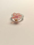 WE minimalist jadeite ring US size 5.5