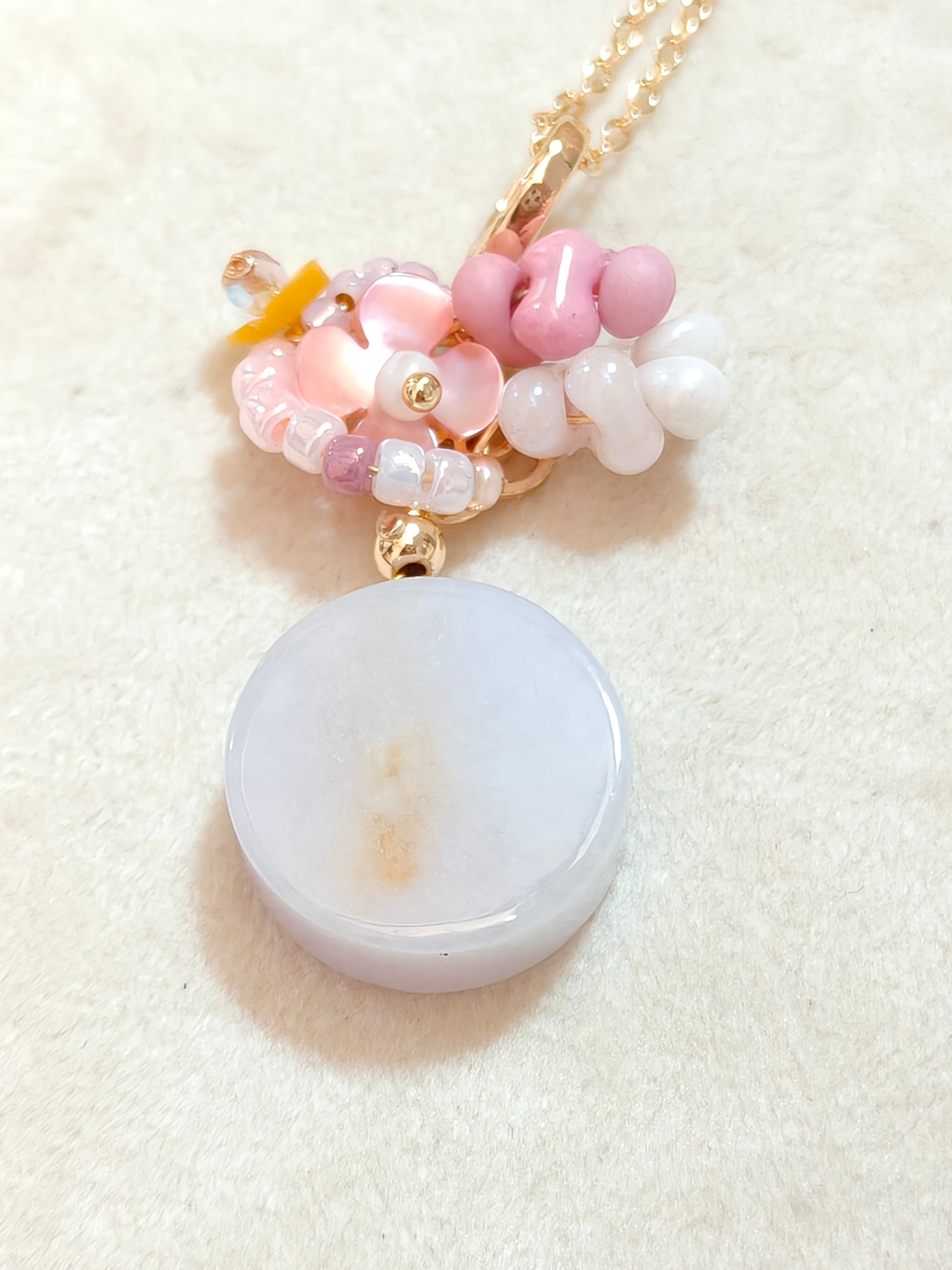 WE minimalist wu shi pai necklace jadeite