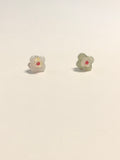 WE Monet jadeite earring