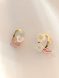WE Monet jadeite earring