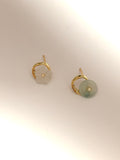 WE Monet jadeite earring