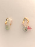 WE Monet jadeite earring